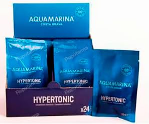 Agua de Mar Hipertónica Pura en Monodosis (24 Sticks x 30 ml) – Formatos Listos para Llevar para Remineralización Rápida y Cocina – Caja de 720 ml