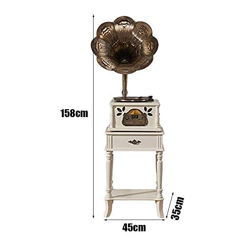 YAMMY Tourne-Disque, Gramophone, Antique Grande Trompette Bois Classique Bluetooth Mid Century Tourne-Disque Tourne… - Les Beatles, Paul McCartney, John Lennon, RIngo Starr, George Harrison YAMMY Tourne-Disque, Gramophone, Antique Grande Trompette Bois Classique Bluetooth Mid Century Tourne-Disque Tourne… – Image 3