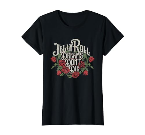 Jelly Roll - Dreams Dont Die T-Shirt Women Black X-Large