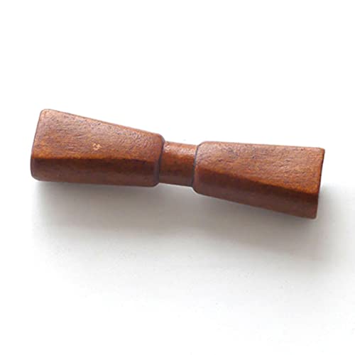 Anneome 6 peças de pincéis de madeira, pauzinhos de gravata, cremalheira criativa para gravata, supo