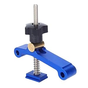 Zuousxbs T-Nut Klemmen Schwerlast Schraubzwinge Blau