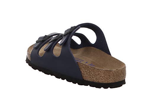 Image of Birkenstock Florida Women's Birko-Flor Clogs & Mules, darkblue, 11 /11.5