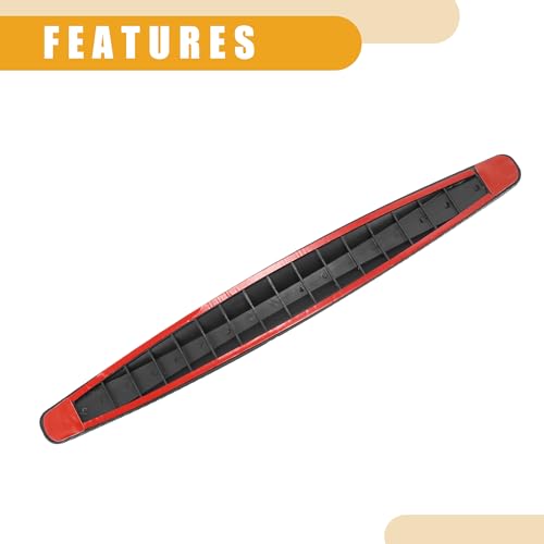 Partuto TU000476A231020 8 Pcs 40Cm Carbon Fiber Pattern Universal Bumper Guard Strips - Suv Rv Car Truck Bumper Protector Patch Trim Anti-Collision Anti-Scratch thumb #6