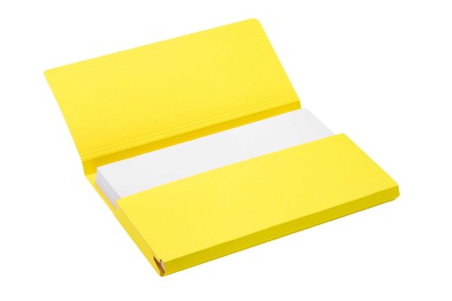 Secolor 3123306 Pochette soufflet et rabat carton 270 g Jaune sachet de 10 pièces Cover