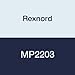 Rexnord MP2203 Spherical Roller Bearing Pillow Block, 2-Bolt Pillow Block, Non-Expansion Type, Heavy Contact Seals, Setscrew Locking Collar, Cast Iron, 2-3/16" Shaft, 2-3/4" Base To Center, 7-1/2" Bolt Centers