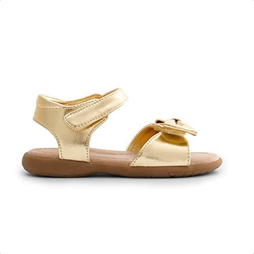 Image of DREAM PAIRS Girls Sandals Fashion Bow Summer Shoes for Toddler /Little Kid