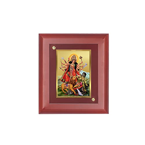 Cadre photo Durga or 24k en bois MDF de qualité pour decoration de table