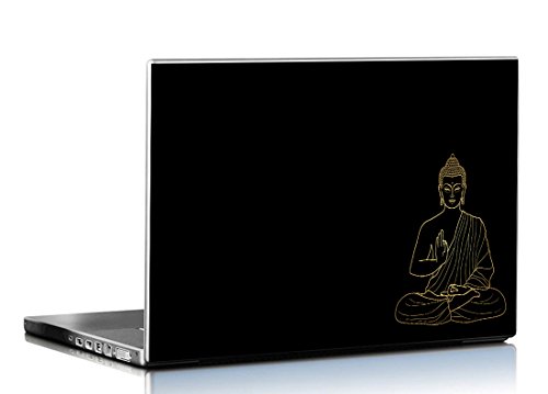 Image of PIXELARTZ Laptop Skin Lord Buddha - 15.6 Inches (5095)