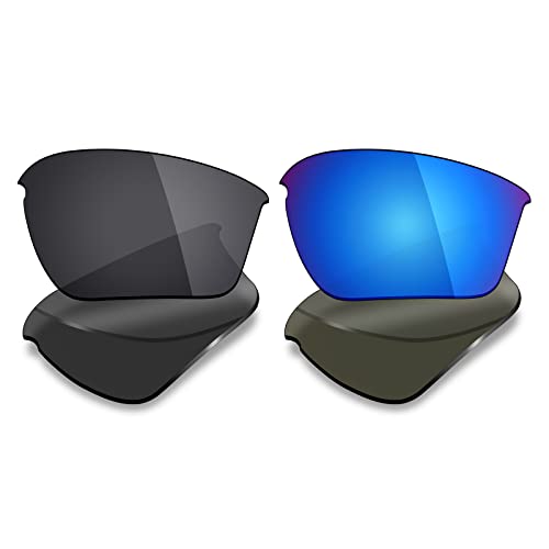 Image of Mryok 2 Pair Polarized Replacement Lenses for Oakley Half Jacket 2.0 XL Sunglass - Options