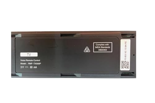 Image of KPDP Original Compatible with Sony TVRemote Original Bravia RMF-TX500p Model Remote Control Suitable Only P Series of Sony Television and Match Remote Exactly with Each Keys and Remote Model, Black