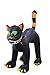 11 Foot Animated Inflatable Giant Black Cat