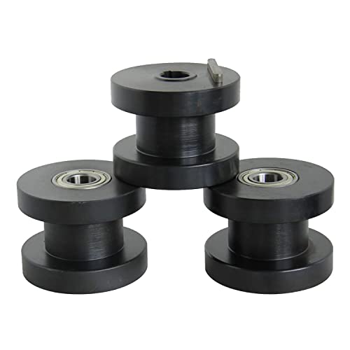 Misc. Rollers, Compatible With Kaka Industrial Tube Roller TR60 (1-1/4'' Flat Stock Rollers TR-60)