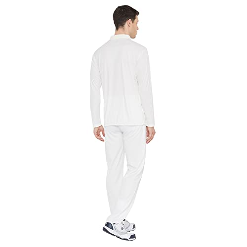 Image of SG CLUB Full sleeves Cricket whites Combo (Pant+Shirt)