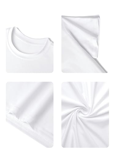 Image of RoseSeek Girl's Graphic Tees Short Sleeve Crewneck T Shirts Casual Summer Tops Cute Preppy Clothes