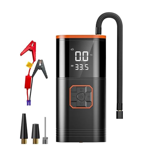 Pompe à air portable pour voiture avec gonfleur de pneus USB et compresseur digital
