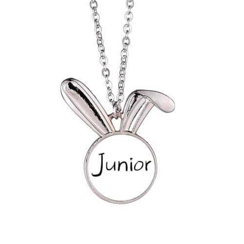 Collier lapin noir original pour offrir un cadeau attentionné