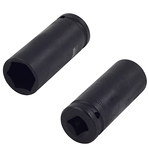 DAYUAN 1/2" Drive Impact Deep Socket Set 10Pcs 10-24mm Drive Cr-Mo Steel for Automotive and DIY Tasks - Image 4