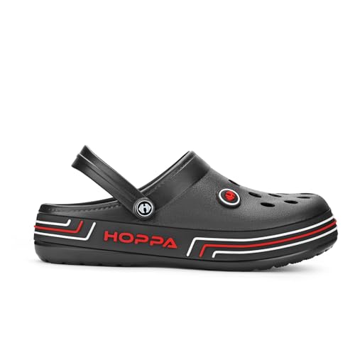 Image of Hoppa Trio Clogs for Men, Extra Soft EVA Moulded Slip-On Clogs | Lightweight, Cushioned, Water-Resistant & Non-Slip | Everyday Casual Footwear