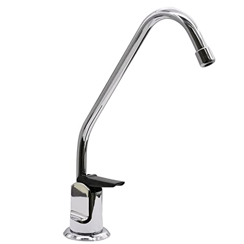 Image of Westbrass D2031-NL-26 8" Touch-Flo Style Pure Cold Water Dispenser Faucet, Polished Chrome
