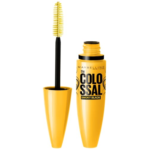 Maybelline New York Mascara Für Volumen, Volum'Express The Colossal Smoky Eyes, Dangerous Smoky Black, 9,5 Ml – Ansicht 1