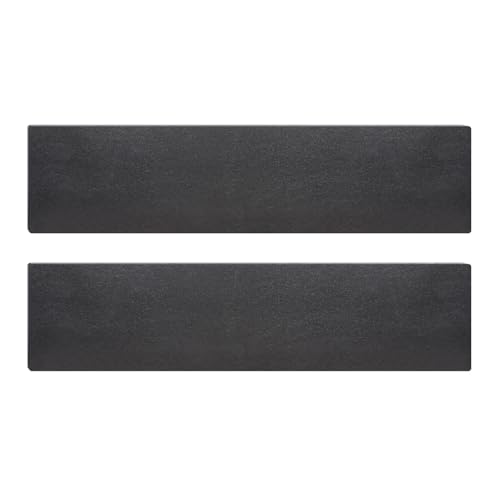 Rocaris 2 Pcs 3 X 12 X 1/4 Inch A36 Steel Plate Hot Rolled, Steel Base Plate for Construction Boards, Structure Support, Weldable Square and Industrial