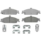 ACDelco 14D727CH Advantage Ceramic Front Disc Brake Pad Set with Hardware