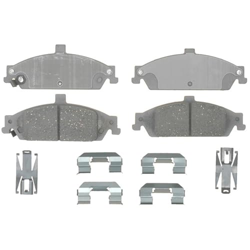 ACDelco Advantage 14D727CH (19286076) Ceramic Front Disc Brake Pad Set with Hardware