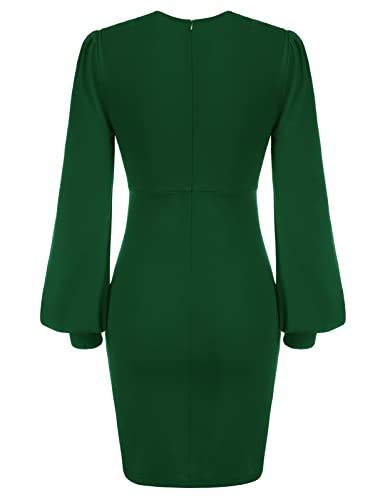 GRACE KARIN Dames Rockabilly etui-jurk business jurk potlood jurk CL1044 - Image 3