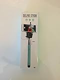 Selfie Stick with SHUTTER BUTTON GEMS Extendable Wired Self-portrait for iPhone 6/6s Plus Iphone 5s Samsung Galaxy S6 Edge Note5 S5 (Mint Green)