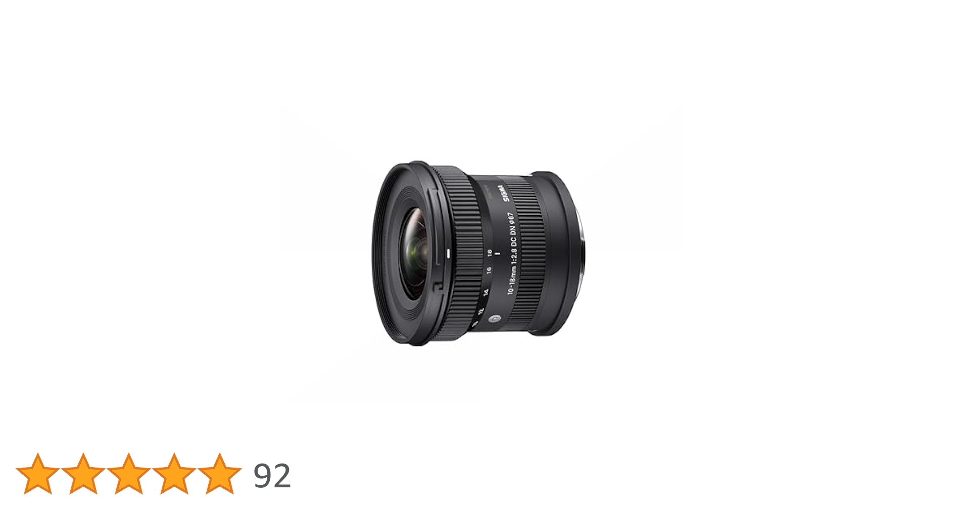 Amazon.co.jp: シグマ(Sigma) レンズ 10-18mm F2.8 DC DN