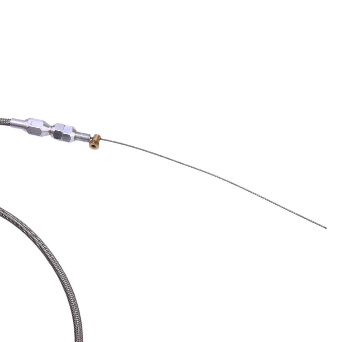 beler Câble d'accélérateur Ajustable en Acier Inoxydable tressé de 36" pour Voiture