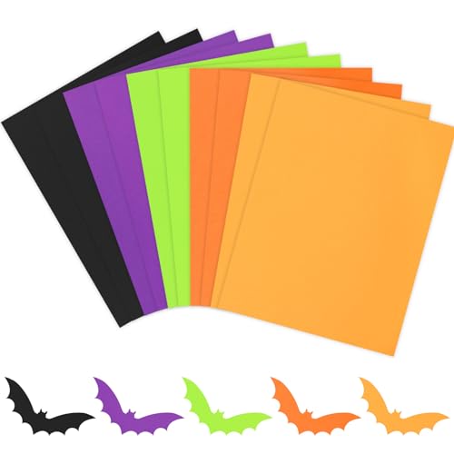 Papier cartonné Halloween pour fabrication de cartes et fournitures de cadeaux de fête