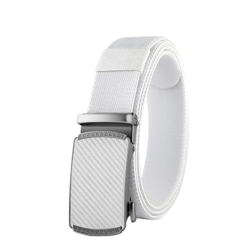 Men Elastic Belt Alloy Metal Automatic Buckle for Men Durable Cowboy Outdoor Hunting Women'S