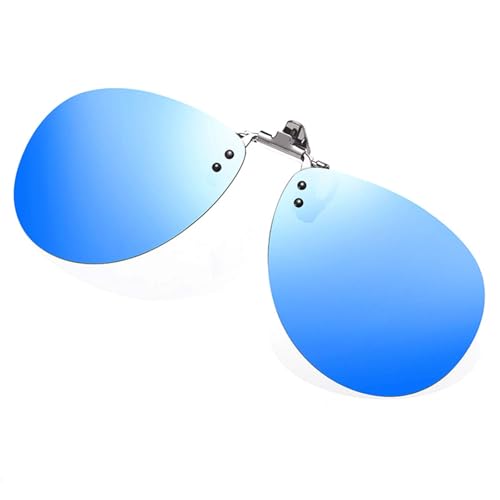 Polarized Clip on Sunglasses over Prescription Glasses Anti-Glare UV Protection Driving Fishing