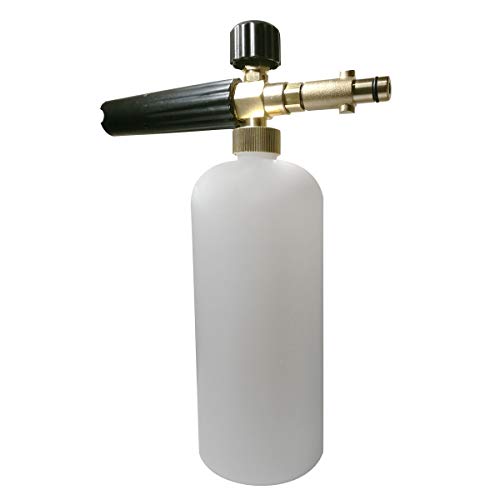 Rediboom Distributeur de Savon Lance en Mousse pour Pistolet à Mousse Réglable, Compatible avec le Nettoyeur Haute Pression Nilfisk Gerni Cover