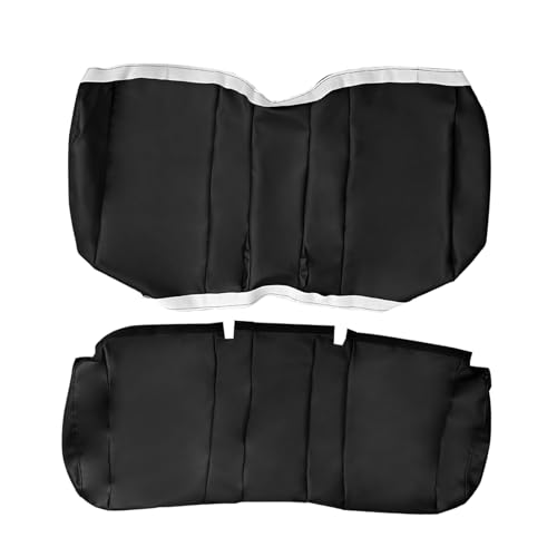 Black Seat Cover Set Replacement Fits for John Deere Gator Bench XUV 625i 825i 855D S4