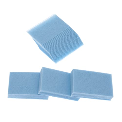 Aysekone 600 Pieces Disposable Lint-Free Nail Wipes Gel Nail Polish Remover Pads Nail Cotton Pads For Polish Removal (Blue) #TOP3