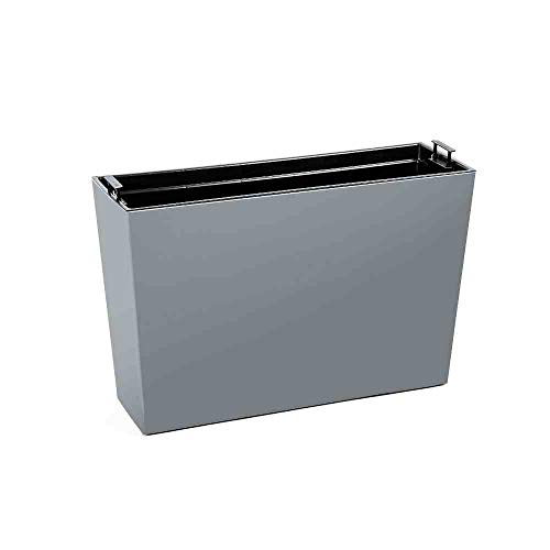 Siena Garden Macetero Craon Grafito de plástico 56 cm Cover