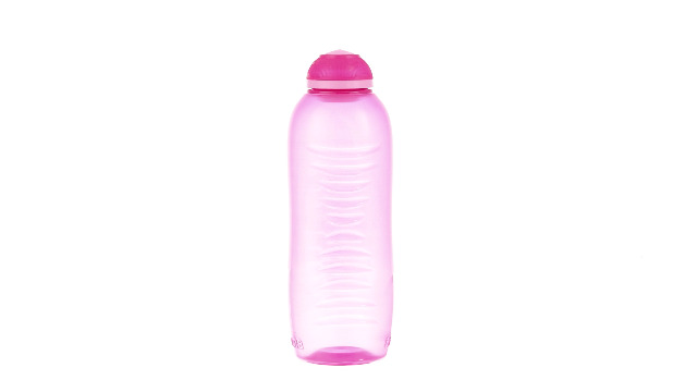 Sistema Squeeze Twist 'n' Sip Sports Water Bottles | 460 ml | Leakproof Kids Water Bottles | BPA-Free | Pink | 4 Count