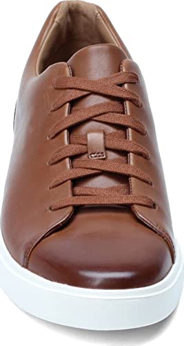Clarks Men's Un Costa Lace Sneaker, British Tan Leather, 102