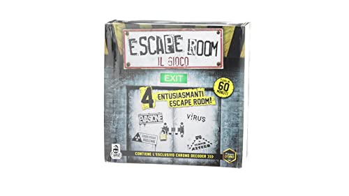 Cranio Creations Escape room-Gioco da Tavolo, Multicolore, CC111