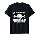 Gesellenprüfung Kfz bestanden Geselle Deko