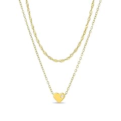 Gold Layered Chain CZ