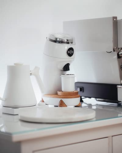 Image of Normcore 58mm Dosing Cup - Espresso Coffee Dosing Cup Compatible with 58mm Portafilter - Non-stick coating White - 304 Stainless Steel - Espresso Machine Accessory