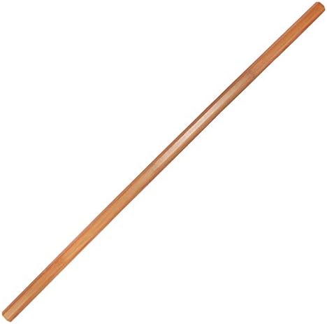 BambooMN 60 Inch Men's Carbonized Brown Bamboo Defense Lacrosse Shaft Stick Handle, 2 Pieces