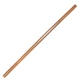 BambooMN 40 Inch Women's Carbonized Brown Bamboo Goalie Lacrosse Shaft Stick Handle, 1 Piece