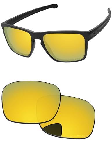 Image of Replacement Lenses for Oakley Sliver XL OO9341 57mm Sunglass - Precision Fit, UV Block & Impact Resistant