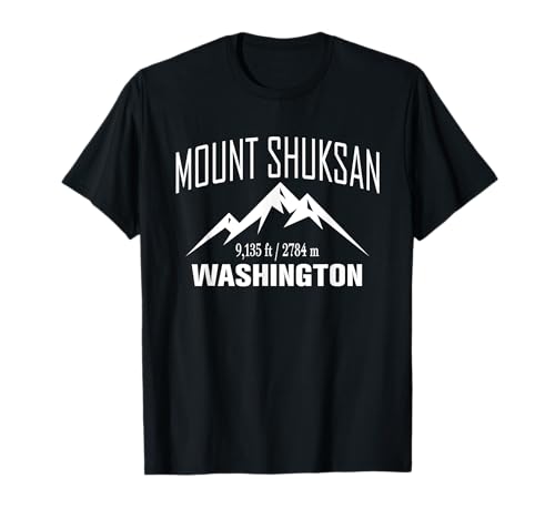 Mount Shuksan Washington Climbing Summit T-Shirt