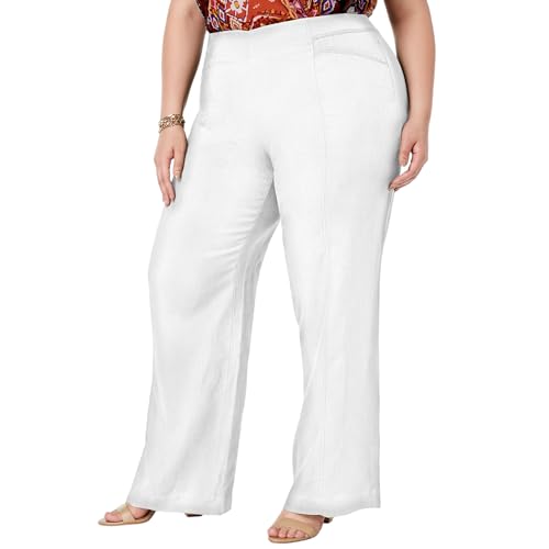 International Concepts INC Women's Plus Size Wide Leg Pants