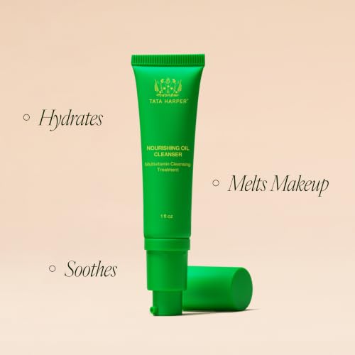 Tata Harper Nourishing Oil Cleanser, Gentle Makeup Removing Cleanser, Cleansing Oil, Natural Skincare Detail